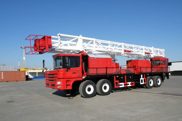 Truck-mounted-Drilling-Rig